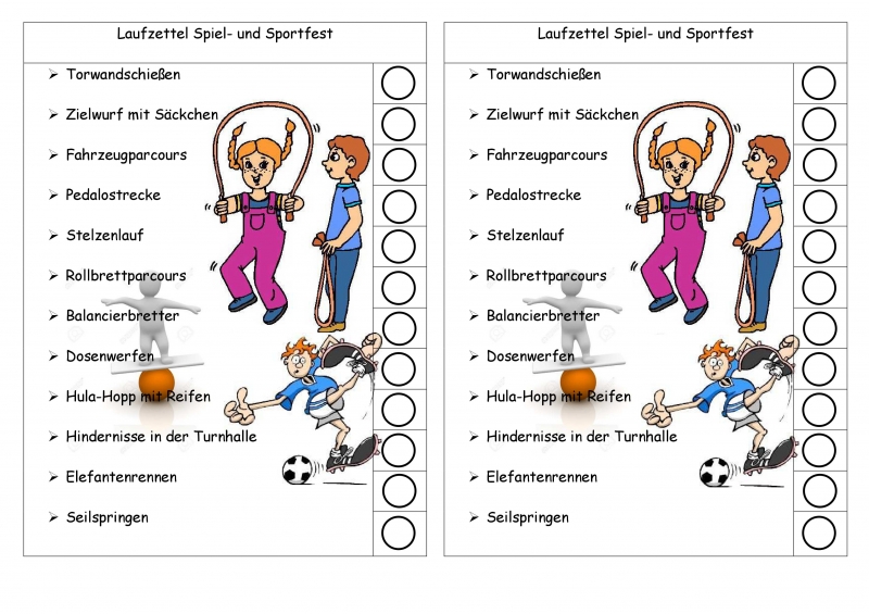 Laufzettel