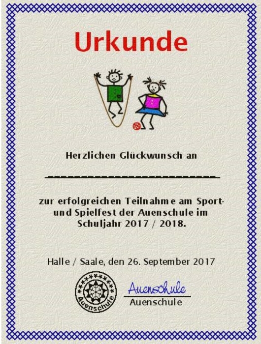 Urkunde